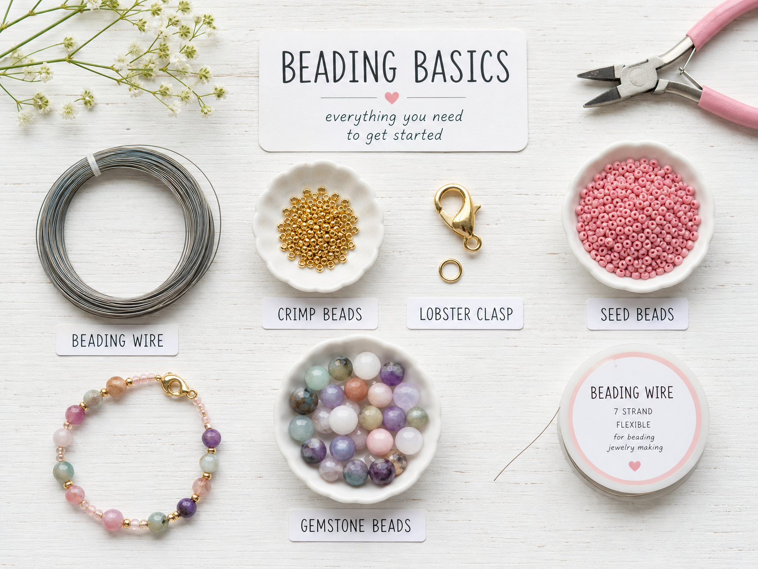 Beading Basics: How to Make a Necklace and Bracelet From Scratch