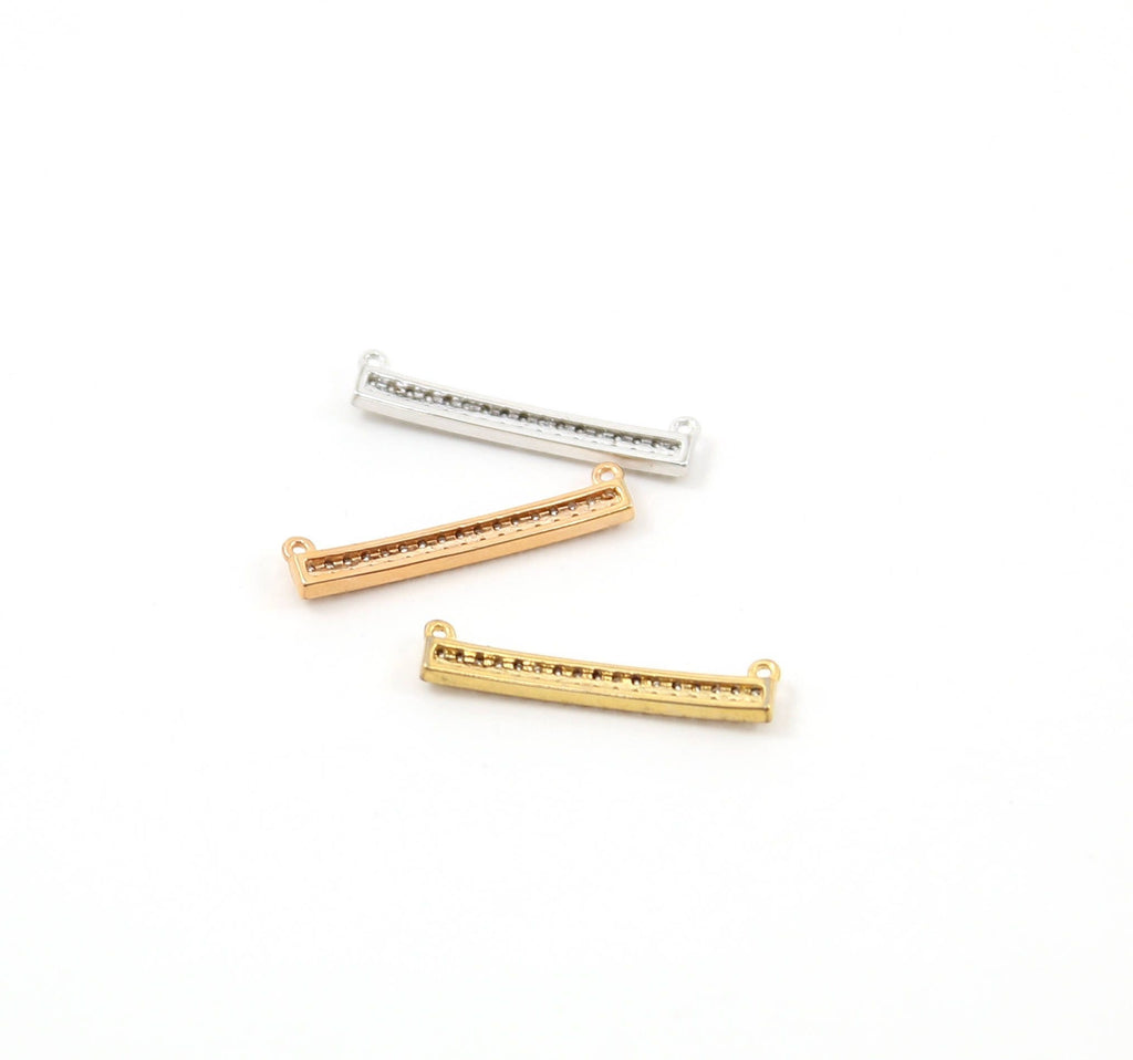 Rhodium Plated Rhodium Cubic Zirconia Gold Silver or Rose Gold