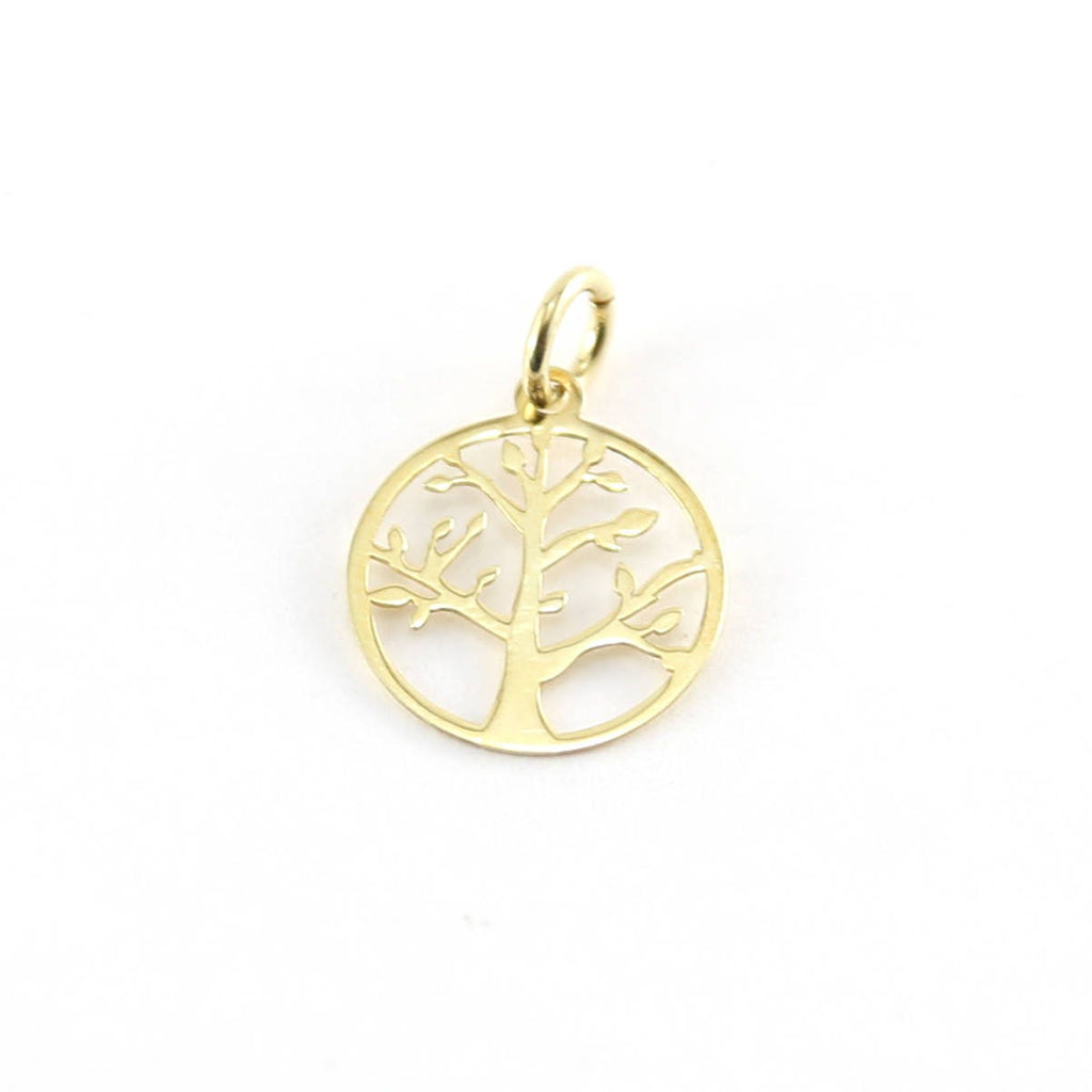 Sterling Silver or Vermeil Tree of Life Family Tree Lightweight Silhouette