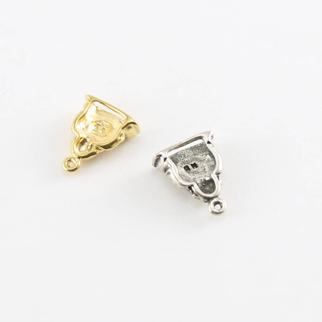 Sterling Silver or Vermeil Detailed Buddha Charm Yoga Charm