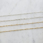 8mm X1 Mm Sterling Silver or 14K Gold Filled Short – Sold by the Foot