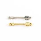 Sterling Silver or Vermeil Sideways Arrow Connector Link Charm for Necklace