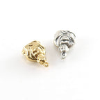 Sterling Silver or Vermeil Thick Detailed Medium Size Buddha Yoga Charm