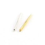 Sterling Silver or Vermeil Dagger Pendant Charm with Hole