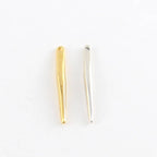 Sterling Silver or Vermeil Dagger Pendant Charm with Hole