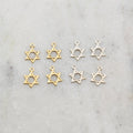 Sterling Silver or 14K Gold Filled Dainty Star of David and Lightweight (4pc)