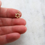 Sterling Silver or 14K Gold Filled Dainty Star of David and Lightweight (4pc)