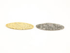 33mmx13mm Sterling Silver or Vermeil All You Need Is Love Long Oval Bar