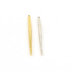 42mmx4mm Sterling Silver or Vermeil Long Spike Point Dagger Charm Pendant