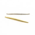 42mmx4mm Sterling Silver or Vermeil Long Spike Point Dagger Charm Pendant