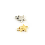 Sterling Silver or Vermeil Organic Lucky Star Constellation Celestial Charm