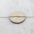 Sterling Silver Small Thick Dainty Chain – Sold by the Foot