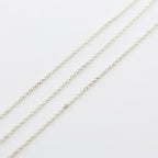 Sterling Silver Small Thick Dainty Chain – Sold by the Foot