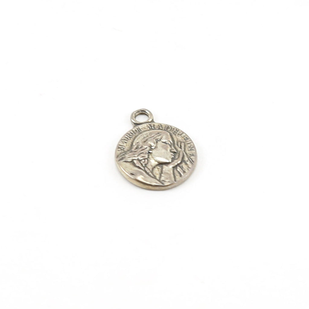 Sterling Silver or Vermeil or Marie-Madelene Saint Portrait Rosary Prayer