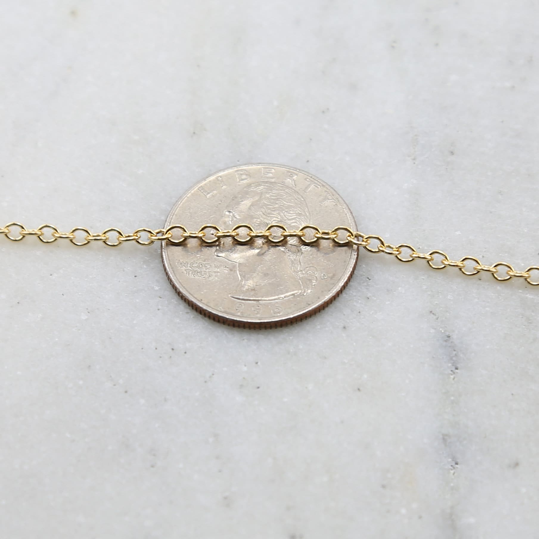 2.5mmx3mm Sterling Silver or 14K Gold Filled Thick Durable – Sold by the Foot
