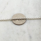 Sterling Silver 3mm Solid Thick Durable Strong Sturdy – Sold by the Foot