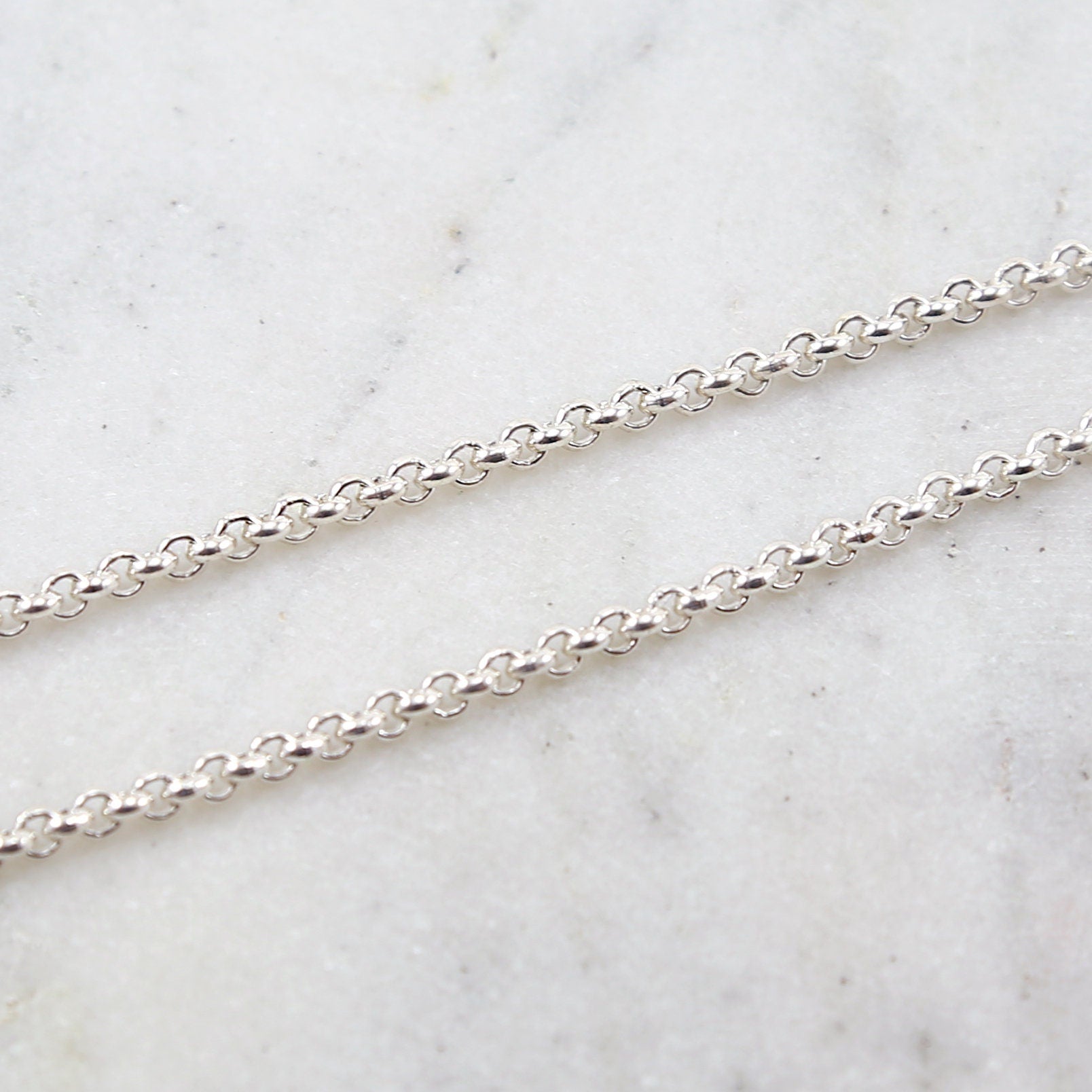 Sterling Silver 3mm Solid Thick Durable Strong Sturdy – Sold by the Foot