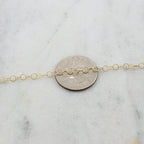 Sterling Silver or 14K Gold Filled Small 3.5mm Dainty – Sold by the Foot
