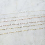 1.9mmx1.5mm Sterling Silver or 14K Gold Filled Ultra – Sold by the Foot