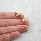 14K Gold Filled Rounded Lobster Clasp 3 Sizes 9mm 11mm 13mm Chain