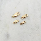 14K Gold Filled Rectangle Lobster Clasp 13.75mm x 11.75mm 10.25mm