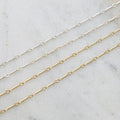 8mm X1 Mm Sterling Silver or 14K Gold Filled Short – Sold by the Foot