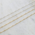 8mm X1 Mm Sterling Silver or 14K Gold Filled Short – Sold by the Foot
