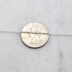 Sterling Silver Thick Oval Dainty Chain 2.5mm x 1.5mm – Sold by the Foot