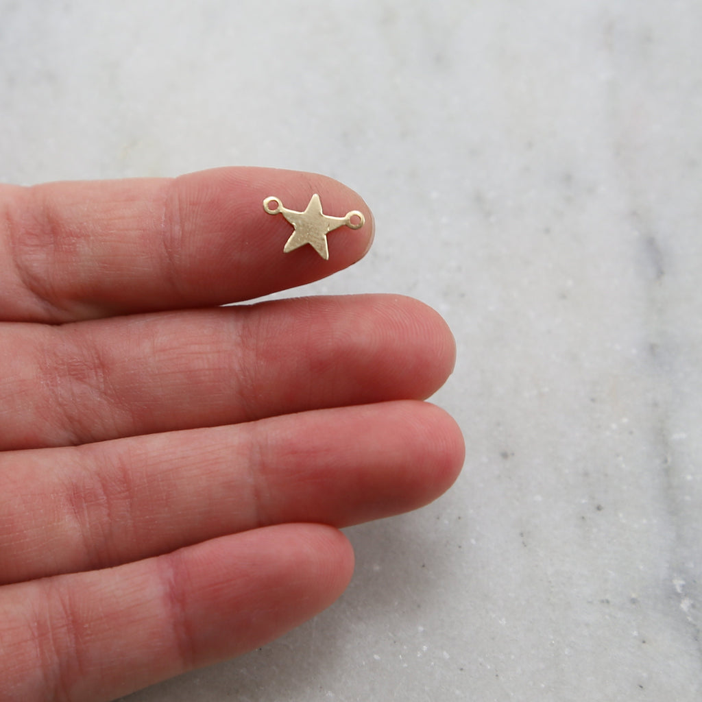 Sterling Silver or 14K Gold Filled Choose Your Star or Delicate (4pc)