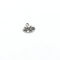13mmx12mm Sterling Silver Whimsical Dream Inspirational Word Charm Pendant