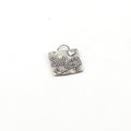18mmx 15mm Sterling Silver Whimsical Sisters with Heart and Swirl Love Charm