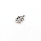 15mmx10mm Sterling Silver Ganesh Deity Charm Outline Hindu Hinduism Spiritual
