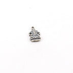 15mmx10mm Sterling Silver Ganesh Deity Charm Outline Hindu Hinduism Spiritual