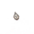 Sterling Silver Thai Buddha Head Charm Ohm Meditation Mantra Pendant