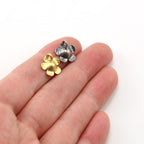 11mm Sterling Silver or Vermeil Small Daisy Flower Detailed Petals Spring