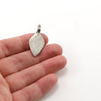 29mmx13mm Sterling Silver Pointed Hanuman Deity God Teardrop Charm Hindu