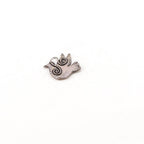 Sterling Silver Whimsical Dove Flying Bird Delicate Charm