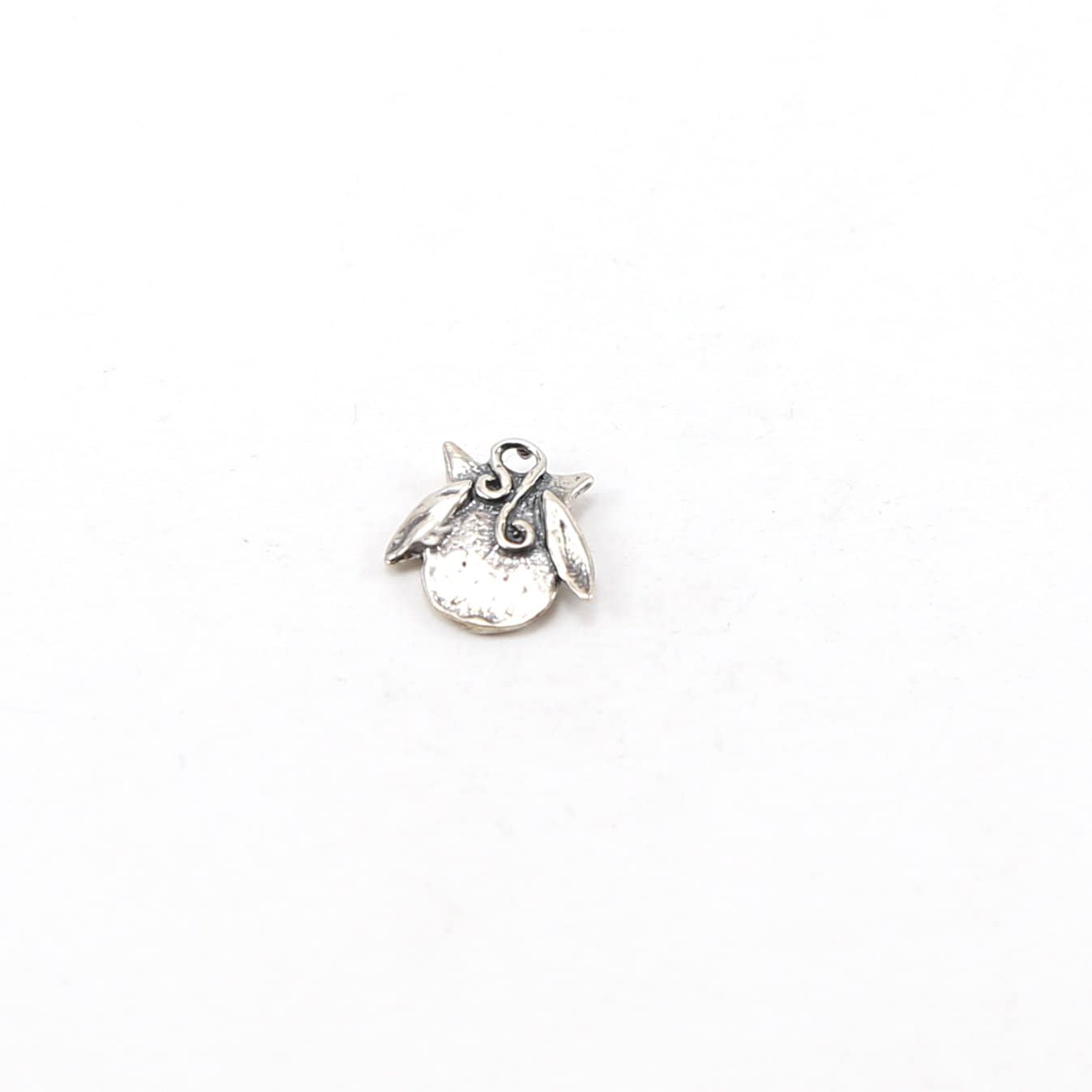 Sterling Silver Tiny Owl Charm Nature Bird Pendant