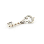 41mmx16mm Sterling Silver Victorian Detailed Fancy Large Key Pendant