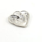 35mmx35mm Sterling Silver or Vermeil Large or Organic Shaped Detailed