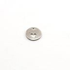 Sterling Silver or Vermeil or Heart Cut Out Circle Medallion Coin Charm Mother