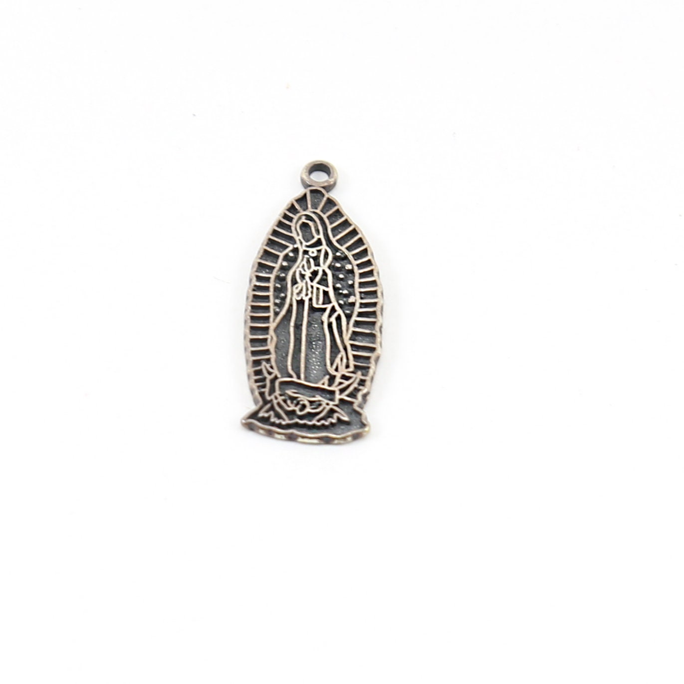 Sterling Silver or Vermeil Our Lady of Guadalupe Virgin Mother Mary Rosary