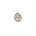 Sterling Silver Oval Oak Tree Wisdom Charm Modern Nature Pendant