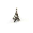 20mmx8mm Sterling Silver 3D Eiffel Tower Landmark Paris Travel Parisian Charm