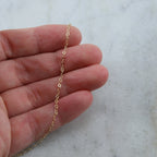 1.9mmx1.5mm Sterling Silver or 14K Gold Filled Ultra – Sold by the Foot