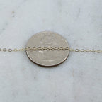 1.9mmx1.5mm Sterling Silver or 14K Gold Filled Ultra – Sold by the Foot