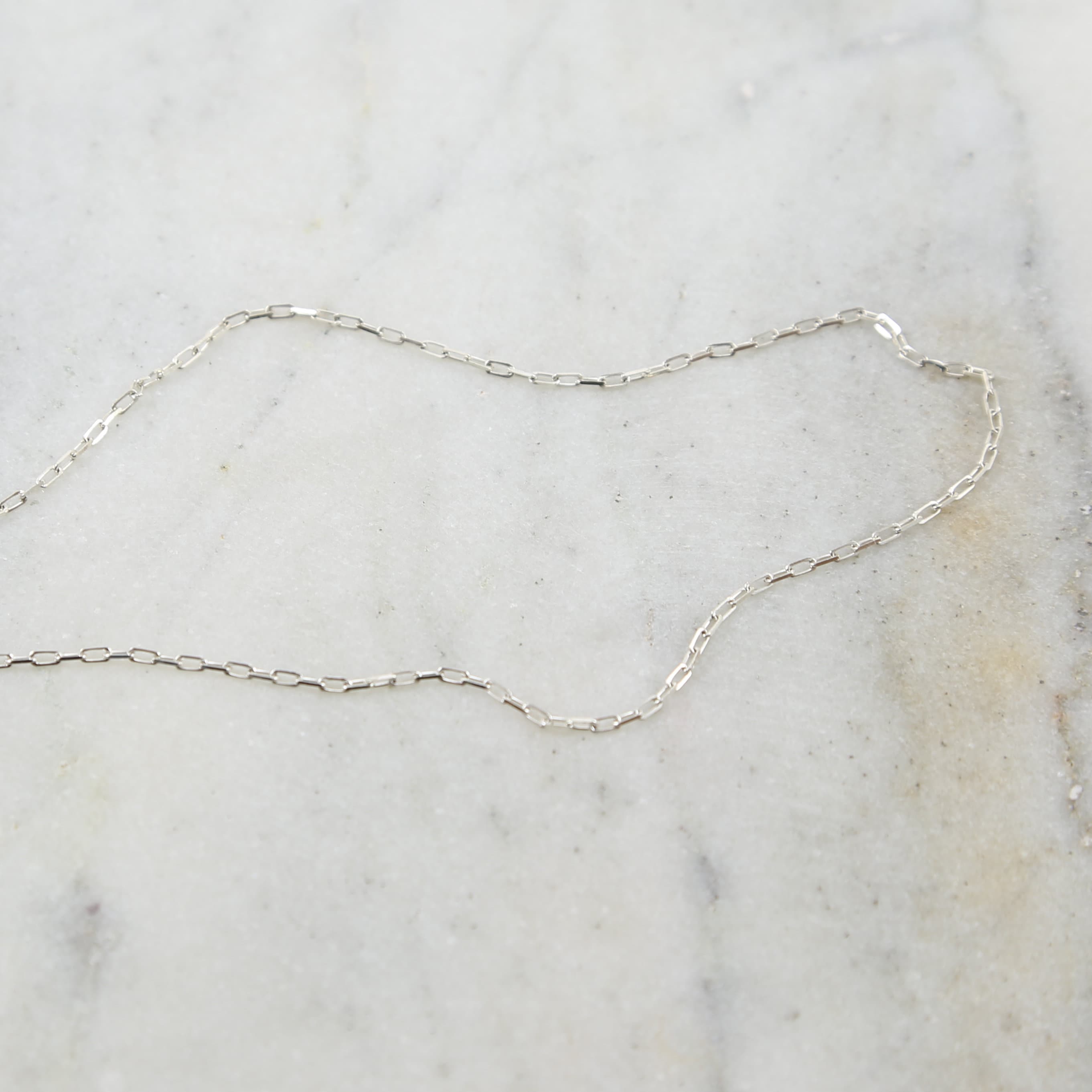 Sterling Silver 3.4mm x 1mm Dainty Venetian Faceted – Sold by the Foot