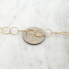 Sterling Silver or 14K Gold Filled 9mm Thin Lightweight – Sold by the Foot