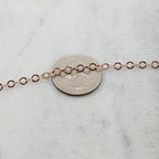 Sterling Silver or Rose Gold Filled Hammered Textured Flat – Sold by the Foot