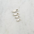Sterling Silver . Rectangle Lobster Clasp 13.75mm x 11.75mm 10.25mm